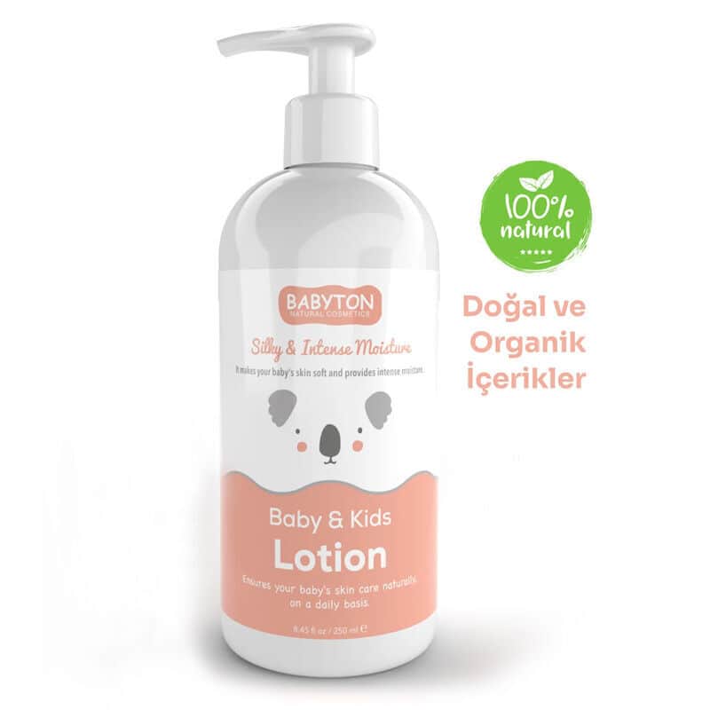 Babyton Natural Face And Body Lotion For Babies And Children 250 ml - 2