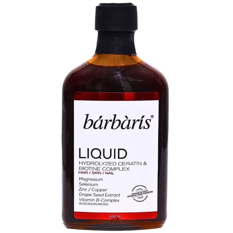 Barbaris Liquid Complex Containing Hydrolyzed Keratin And Biotin 200 ml - 2