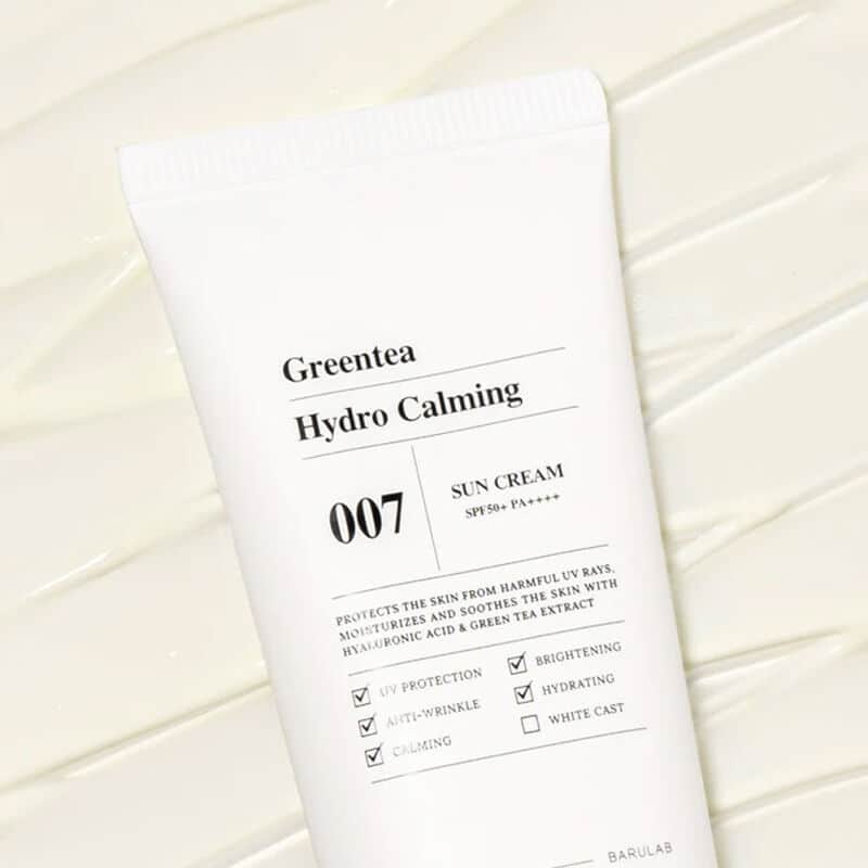 Barulab Greentea Hydro Calming Sun Cream 60 ml - 2