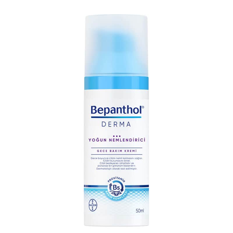 Bepanthol Derma Intensive Moisturizing Night Care Cream 50 ml - 1