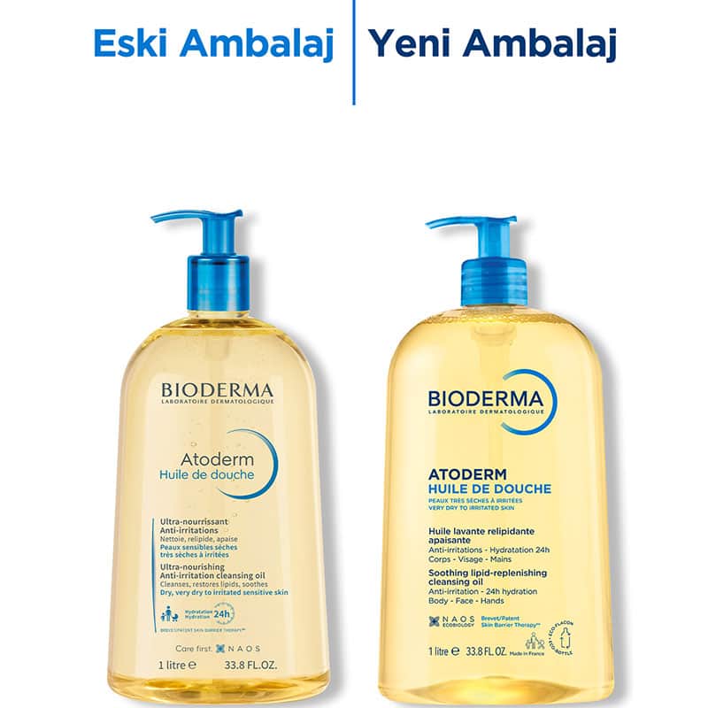 Bioderma Atoderm 24 h Huile De Douche 1 lt - 3