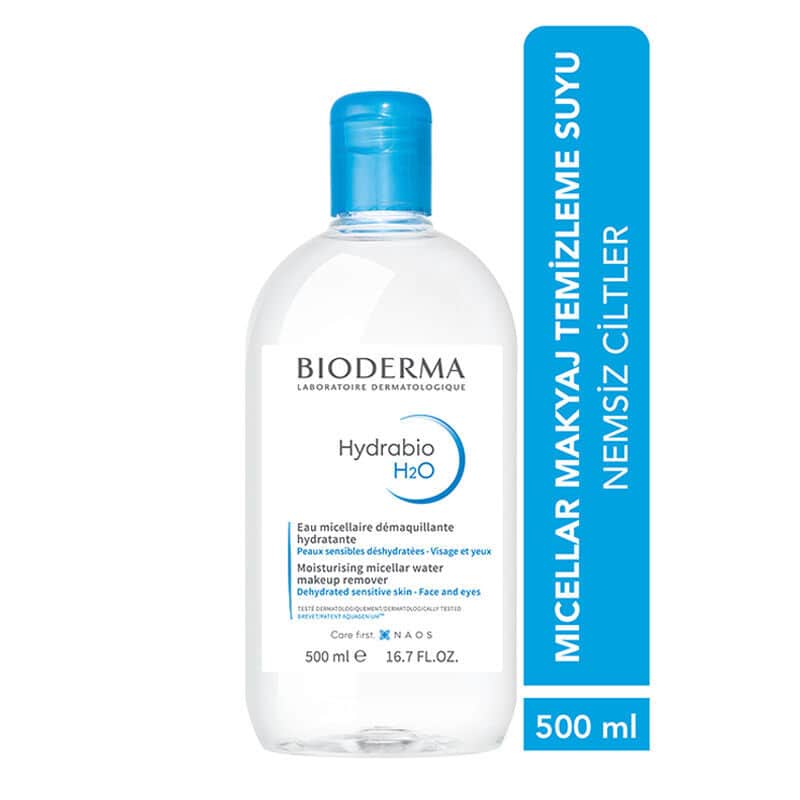 Bioderma Hydrabio H2 o Face And Make-up Remover 500 ml - 2