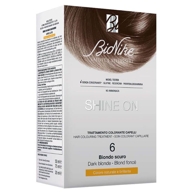 Bionike Shine On Hair Coloring Kit Dark Blonde No:6 - 1
