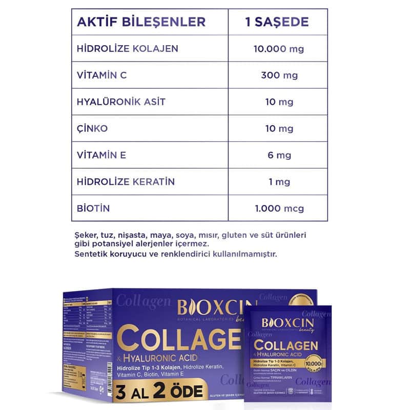 Bioxcin Beauty Collagen 90 sachet - Buy 3 pay 2 - 3