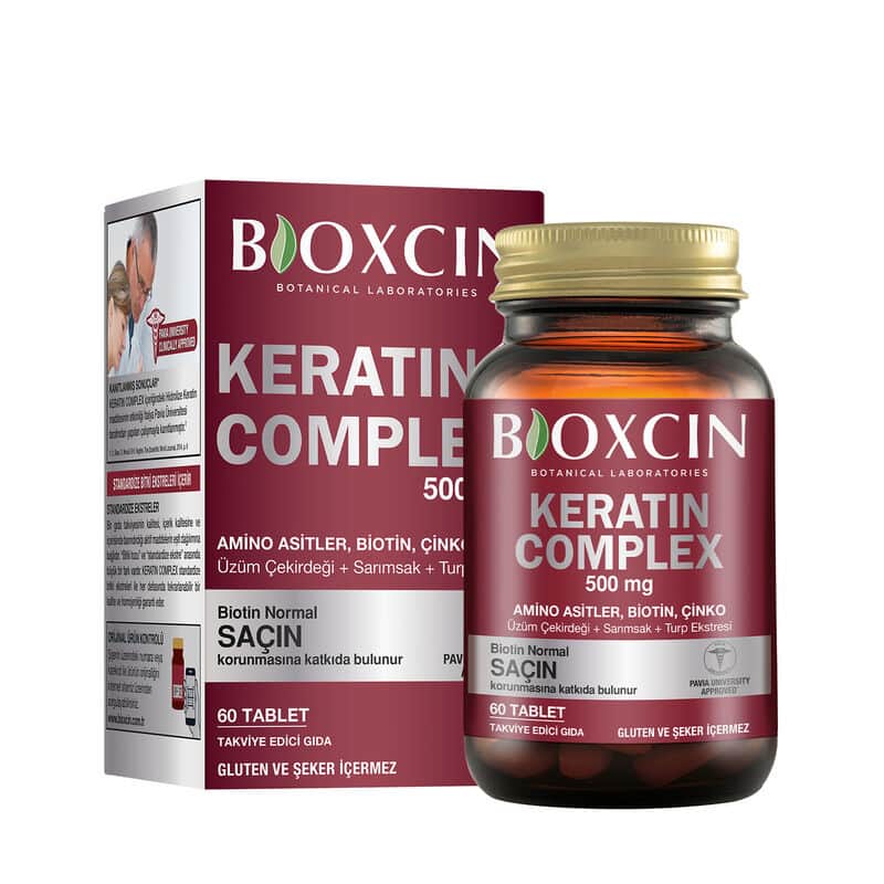 Bioxcin Keratin Complex 60 tablets - 3