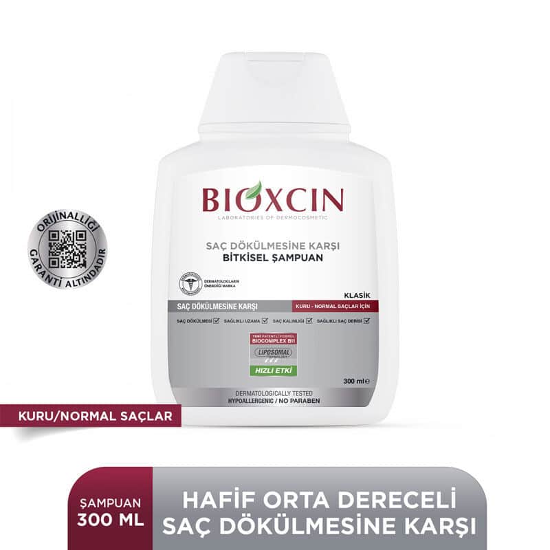 Bioxcin Genessis Classic Shampoo For Normal To Dry Hair 3 x300 ml - 2