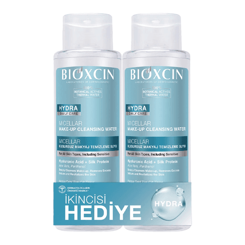Bioxcin Hydra Micellar Perfect Make-up Cleansing Water 500 ml Buy 1 get 1 gift