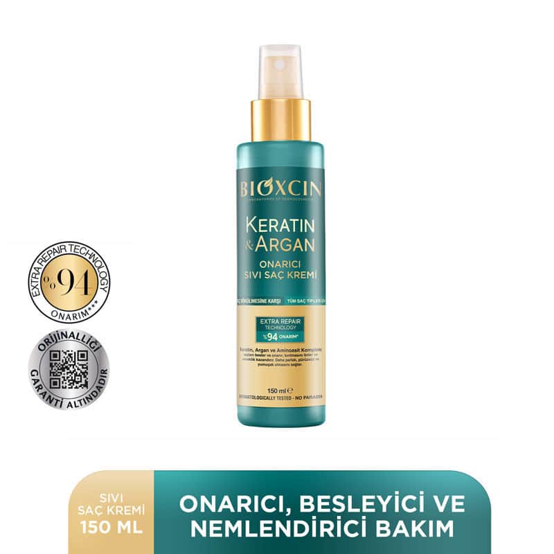 Bioxcin Keratin And Argan Repair Liquid Conditioner 150 ml - 4