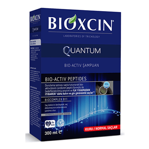 Bioxcin Quantum Anti Hair Loss Shampoo For Dry To Normal Hair 300 ml - 2