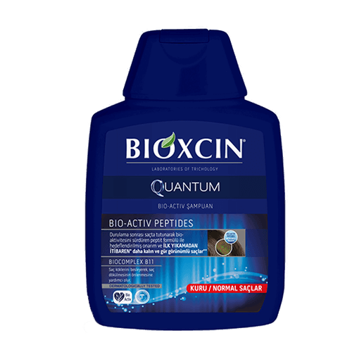 Bioxcin Quantum Anti Hair Loss Shampoo For Dry To Normal Hair 300 ml - 1