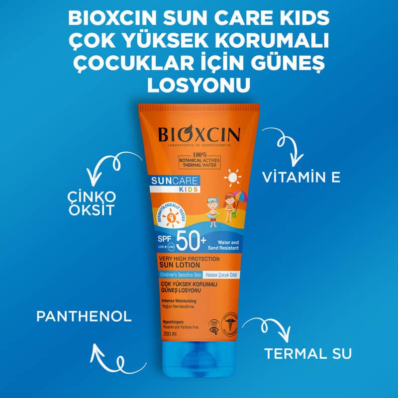 Bioxcin Sun Care Sun Lotion For Children Spf 50+ 200 ml - 4