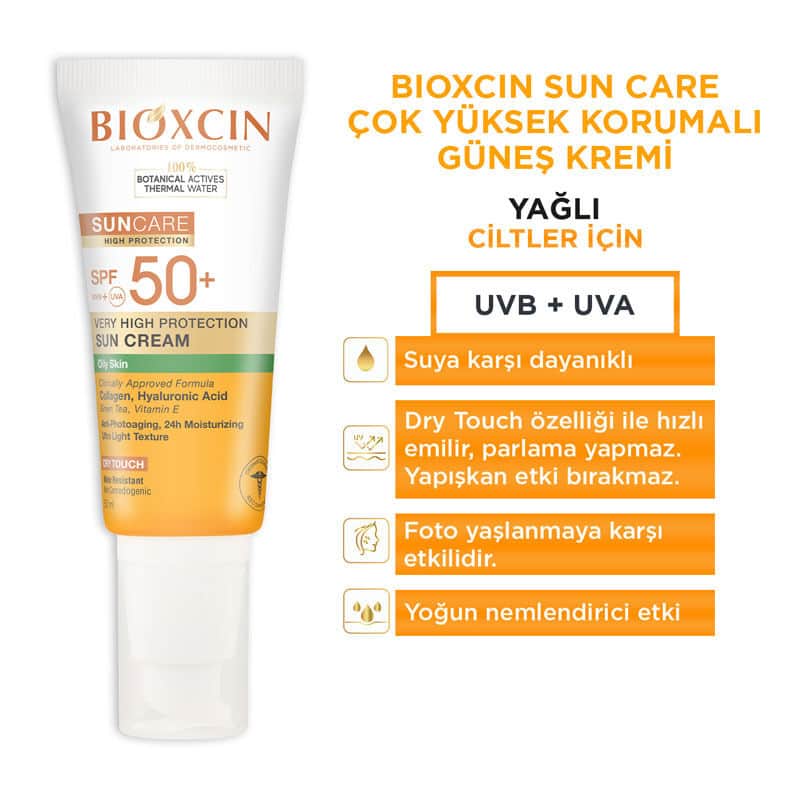 Bioxcin Sun Care Very High Protection Sunscreen For Oily Skin Spf 50+ 50 ml - 3