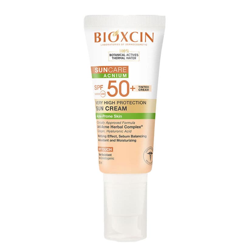 Bioxcin Suncare Acnium Tinted Spf50+ Sun Cream 50 ml