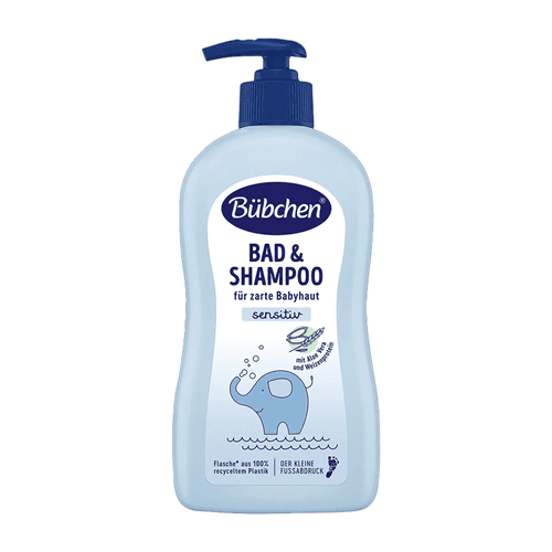 Bübchen Baby Sensitiv Bad Shampoo Sensitive Skin 400 ml - 1