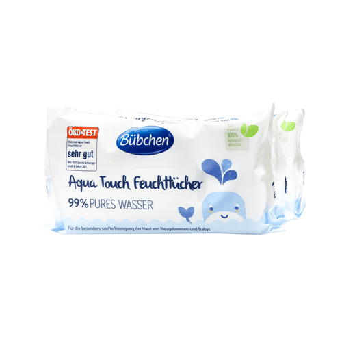 Bübchen Baby Newborn Wet Wipes Aqua Touch 3 x48 pcs - 1