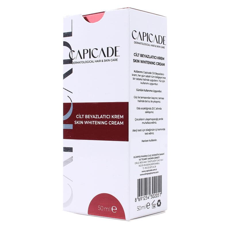 Capicade Skin Whitening Cream 50 ml