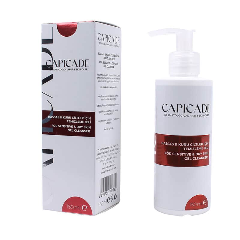 Capicade Cleansing Gel For Sensitive And Dry Skin 150 ml - 3