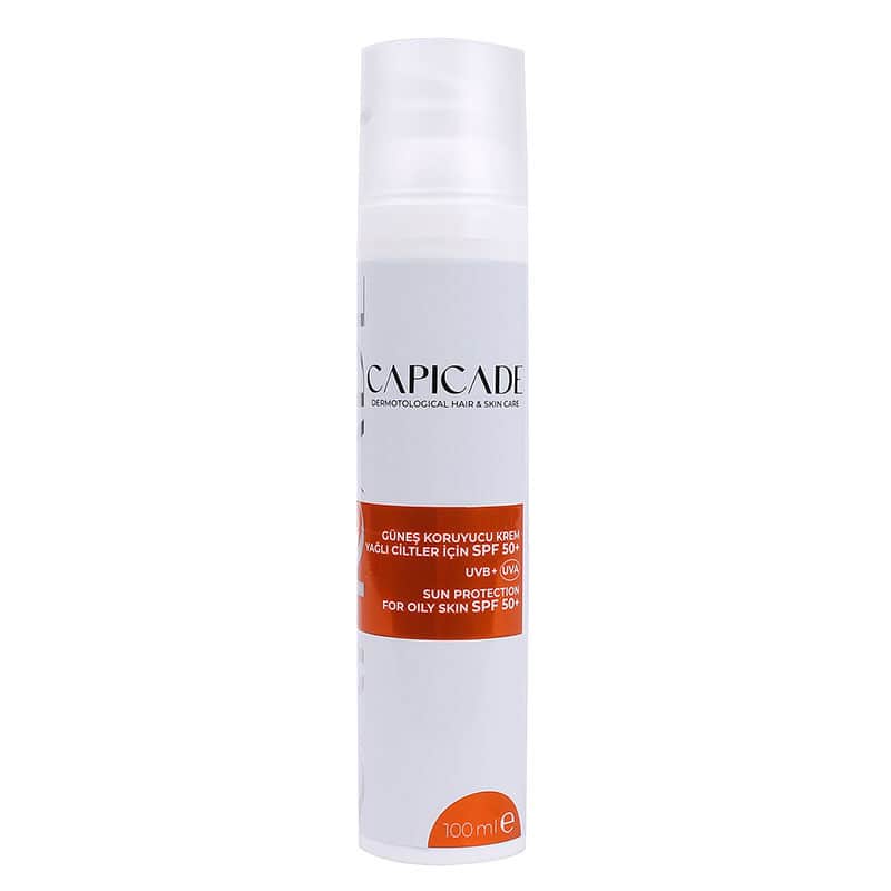 Capicade Spf50+ Sunscreen Cream 100 ml - Irregular And Oily Skin - 1