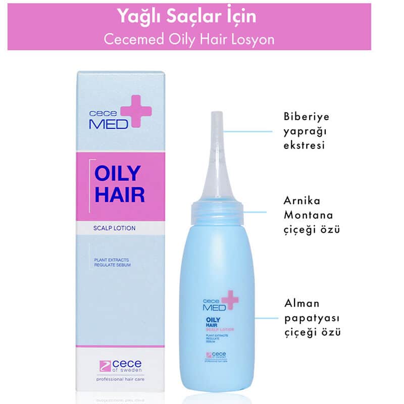 Cecemed Lotion For Oily Hair 75 ml - 2