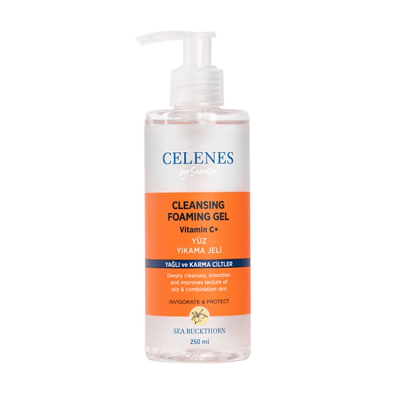 Celenes By Sweden Sea Buckthorn Face Wash Gel 250 ml