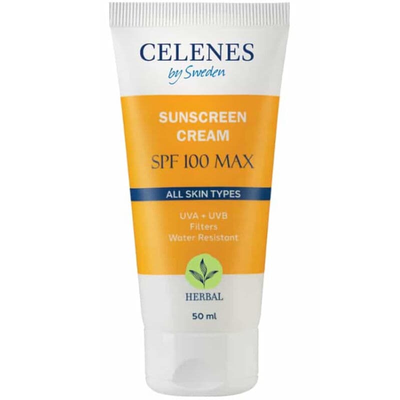 Celenes By Sweden Spf 100 max Sunscreen Cream 50 ml
