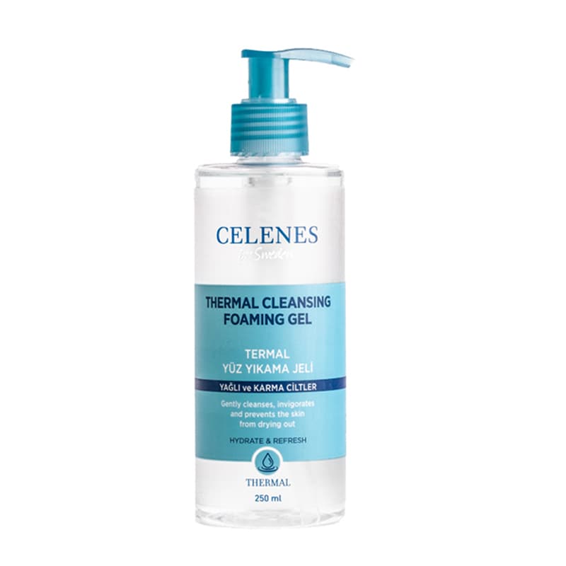 Celenes By Sweden Thermal Face Wash Gel 250 ml - Oily And Combination Skin