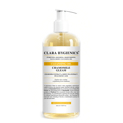 Clara Hygienics Chamomile Gleam Skin Cleansing Oil 400 ml