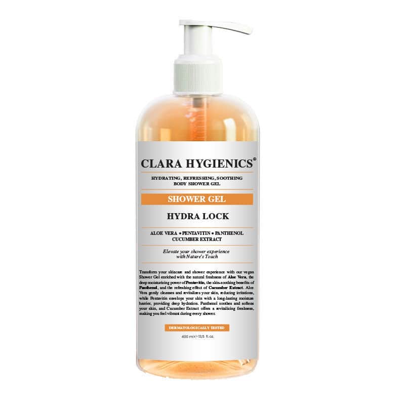 Clara Hygienics Hydra Lock Moisturizing Face And Body Shower Gel 400 ml - 1