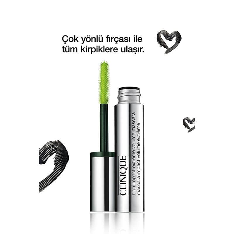 Clinique High Impact Extreme Volume Extra Black Mascara 10ml - 3