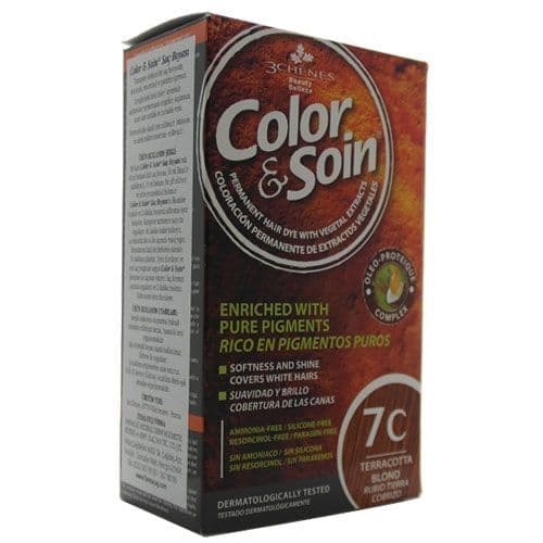 Color And Soin Hair Dye 7 c Terracotta Blonde