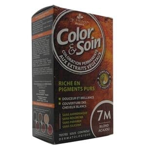 Color And Soin Hair Dye 7 m Mahogany Blonde