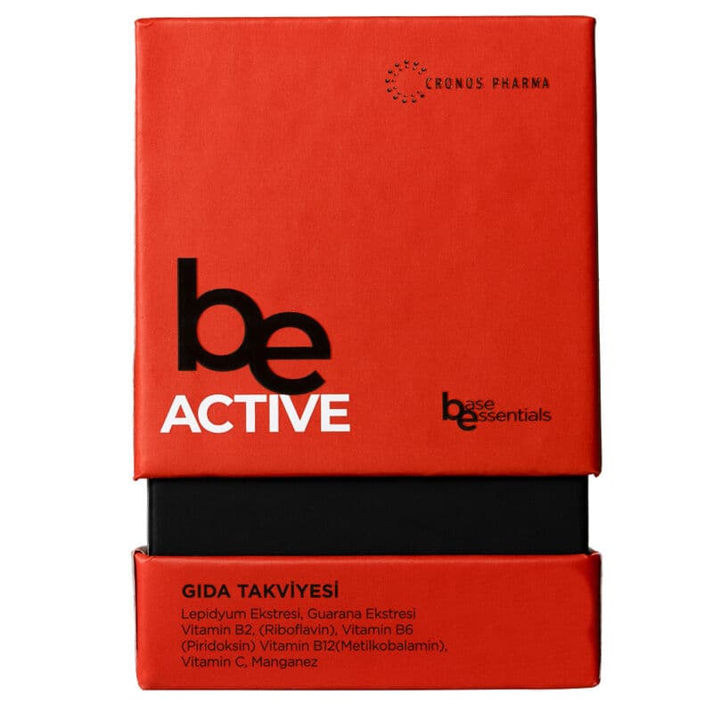 Cronos Pharma Be Active Food Supplement 30 herbal Capsules
