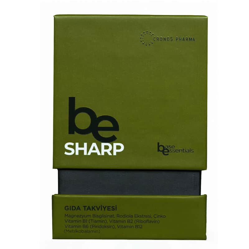 Cronos Pharma Be Sharp Food Supplement 30 herbal Capsules - 1