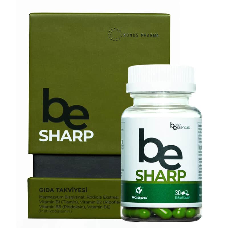Cronos Pharma Be Sharp Food Supplement 30 herbal Capsules - 2