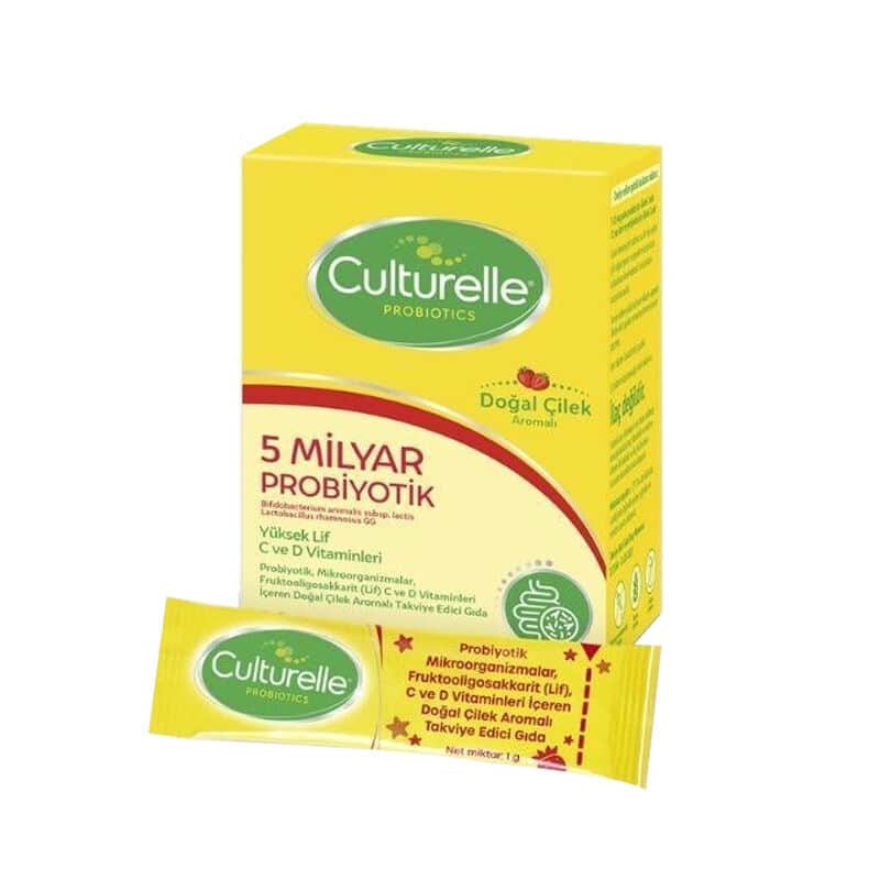 Culturelle Kids Natural Strawberry Flavored Probiotic 30 sachets - 1