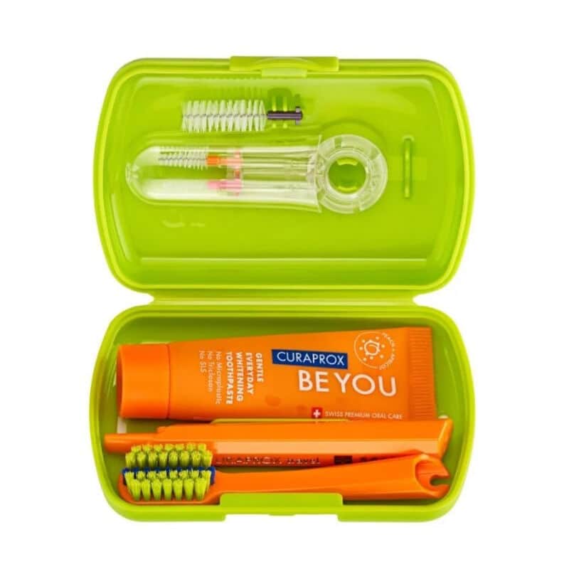 Curaprox Ortho Travel Set - Green - 1