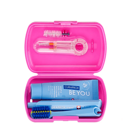 Curaprox Travel Ortho Set - Pink - 1