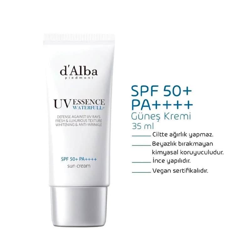 Dalba Waterful Uv Essence Sun Cream Spf50+ Pa++++ 35 ml - 3