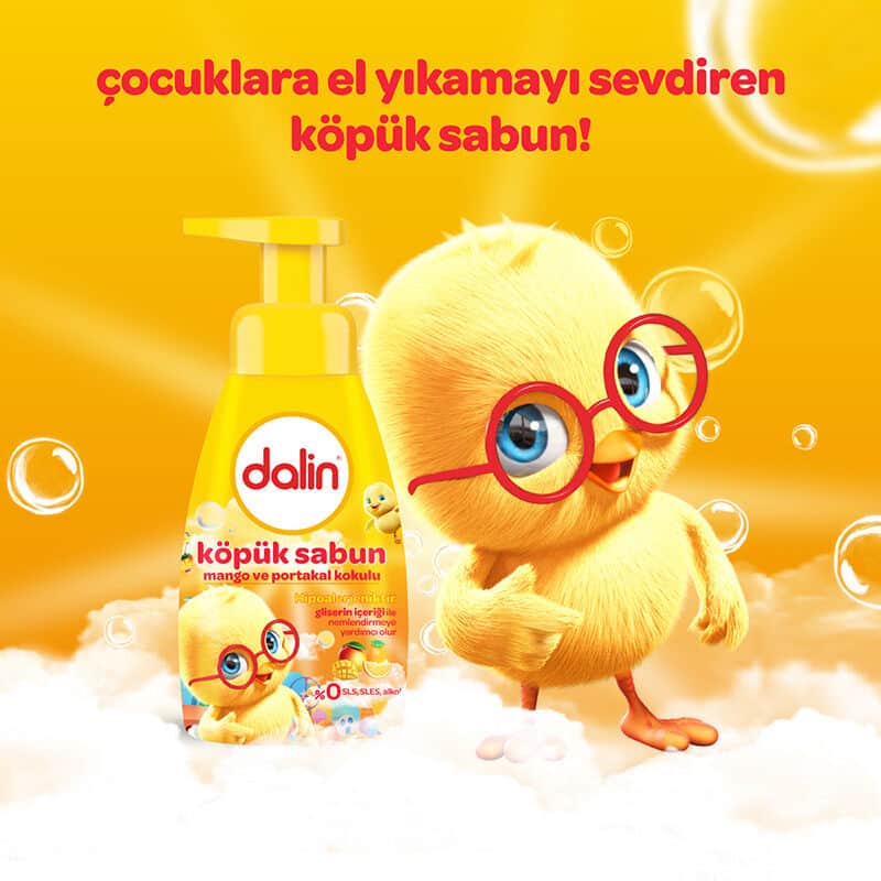 Dalin Mango And Orange Flavored Foam Soap 200 ml - 3