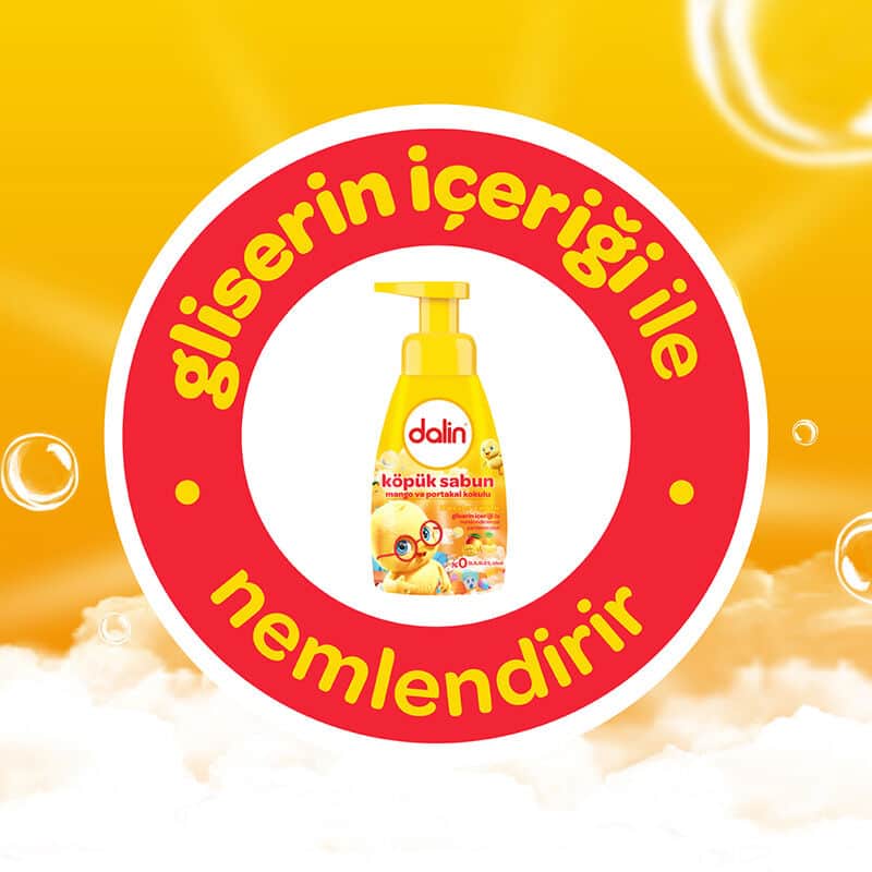 Dalin Mango And Orange Flavored Foam Soap 200 ml - 4