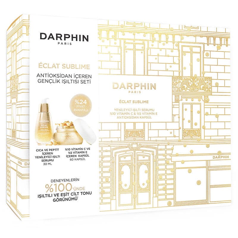 Darphin Eclat Sublime Youthful Radiance Set Containing Vitamin C And Antioxidant