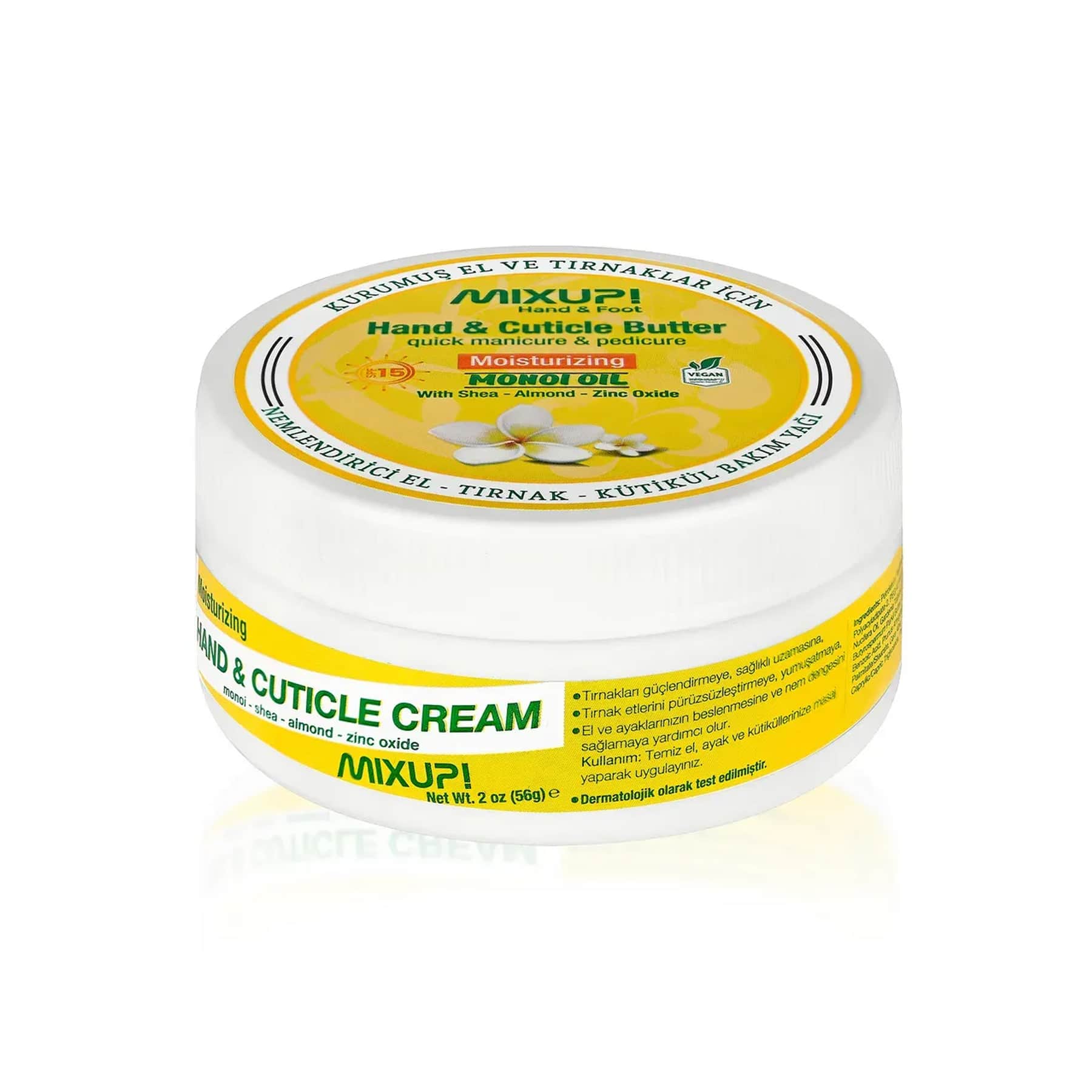 Mixup Hand And Cuticle Butter Moisturizing Monoi Oil 56 g - 1