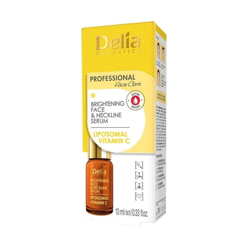 Delia Professional Brightening Face And Neck Serum 10 ml - 1