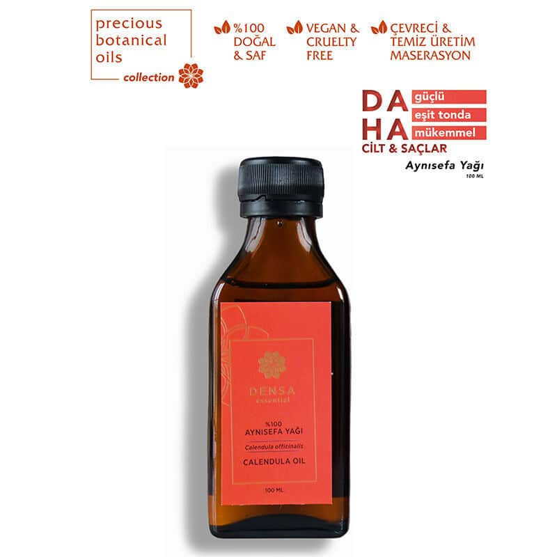 Densa Calendula Oil 100ml - Nourishing Essential Oil for Skin - 3
