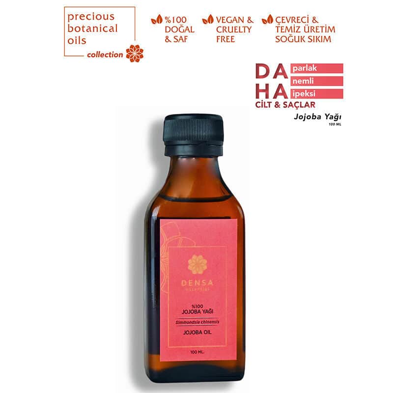 Densa Essential Jojoba Oil - 100ml Pure Moisturizing Formula - 3
