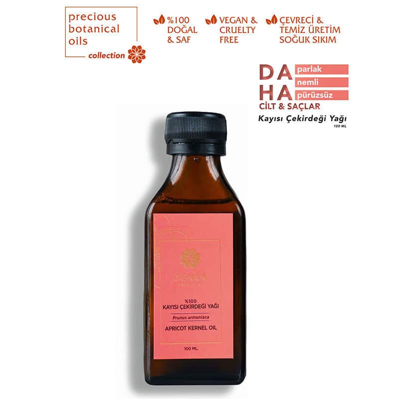 Densa Apricot Kernel Oil 100ml - Natural Skin Moisturizer - 3