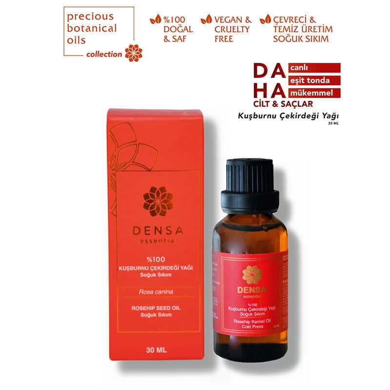 Densa Essential Cold Pressed Rosehip Seed Oil 30ml - Organic Beauty - 2
