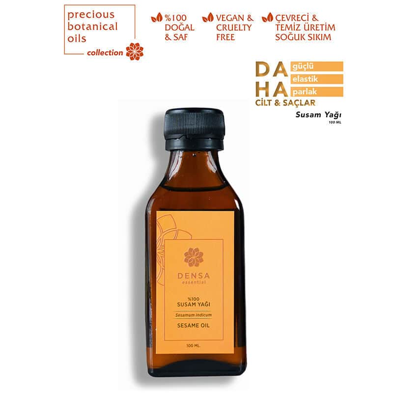 Densa Essential Sesame Oil 100ml - Pure, Natural & Healthy Cooking Oil - 3