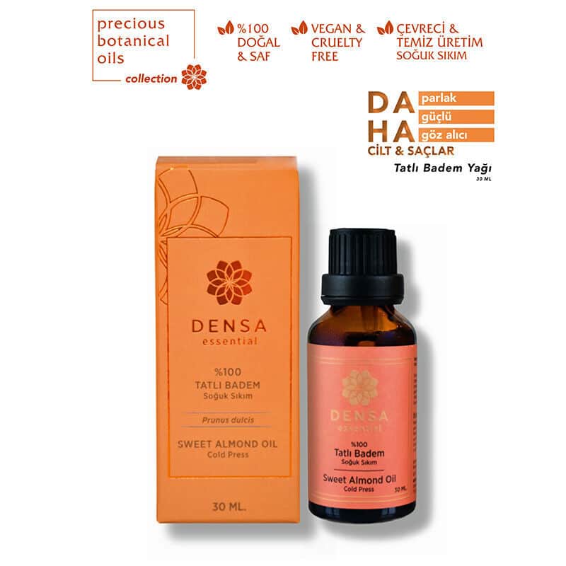 Densa Sweet Almond Oil 30ml - Hydrating & Nourishing Essence - 3