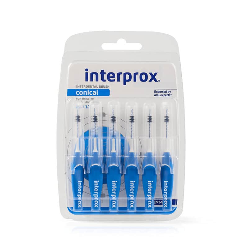Dentaid Interprox 4 g Conical Blister 6 pcs - Blue - N31189 - 1